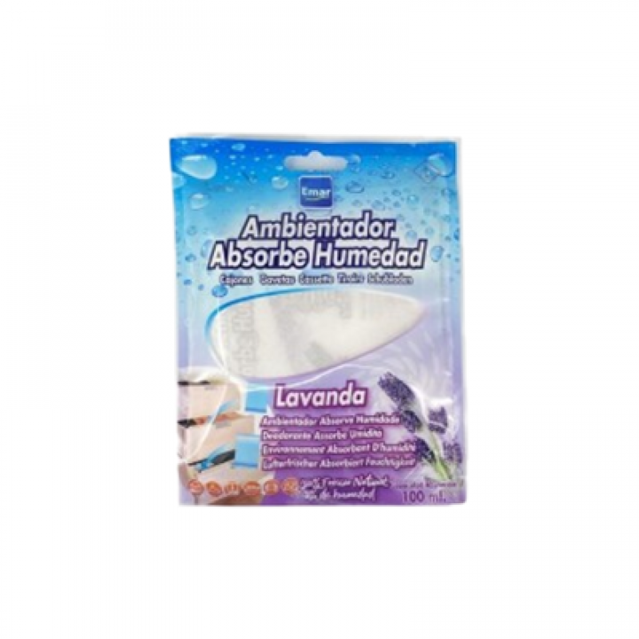 Ambientador Absorve Humidade Emar Lavanda Gavetas - 100 ml