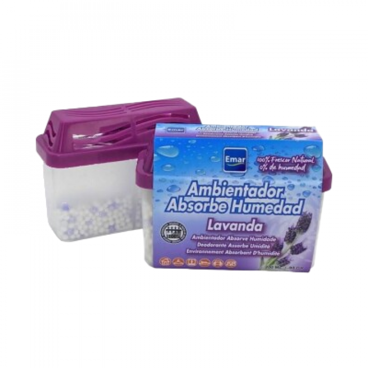 Ambientador Absorve Humidade Emar Lavanda - 200 ml