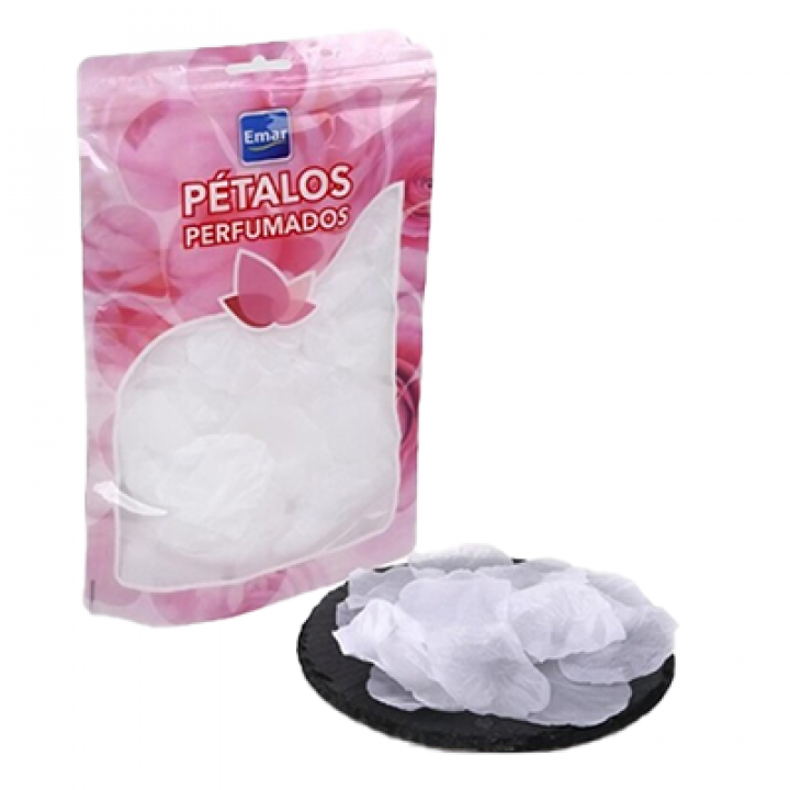 Pétalas Perfumadas Brancas Emar - 20 gr