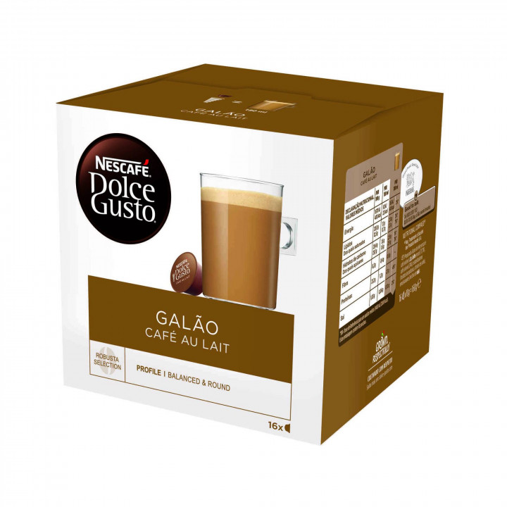 Café Galão NESCAFÉ DOLCE GUSTO - 16 Cápsulas