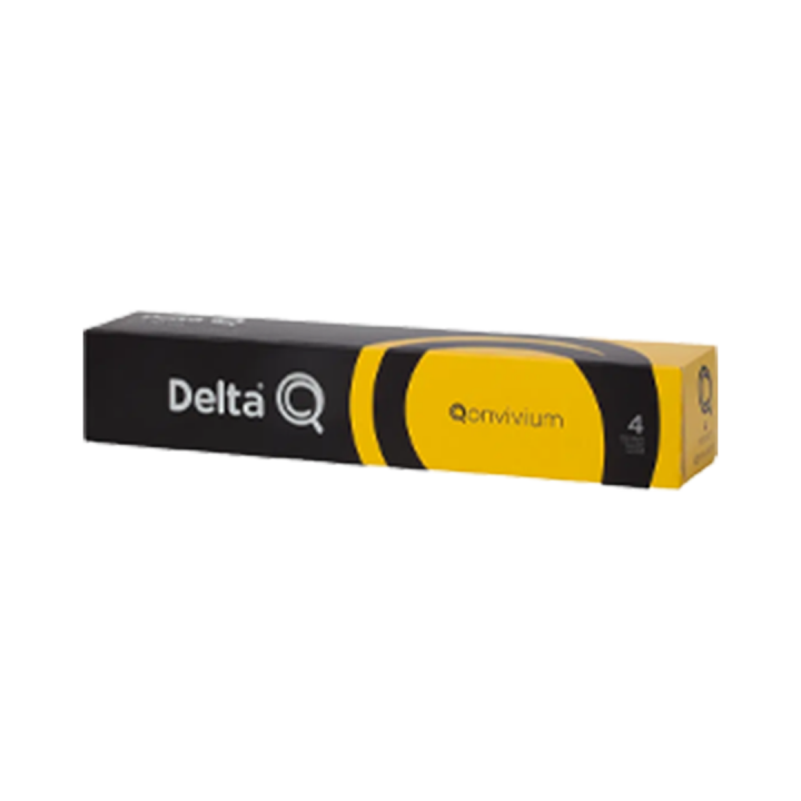 Café DeltaQ DeliQatus Intensidade 4 C/ 10 Cápsulas