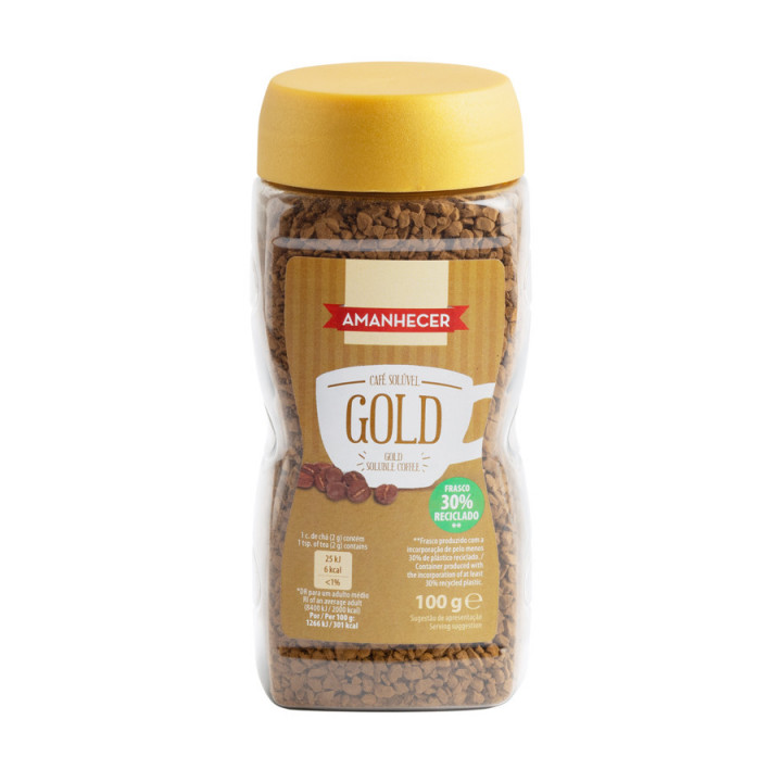 Café Solúvel Amanhecer Gold - 100 G