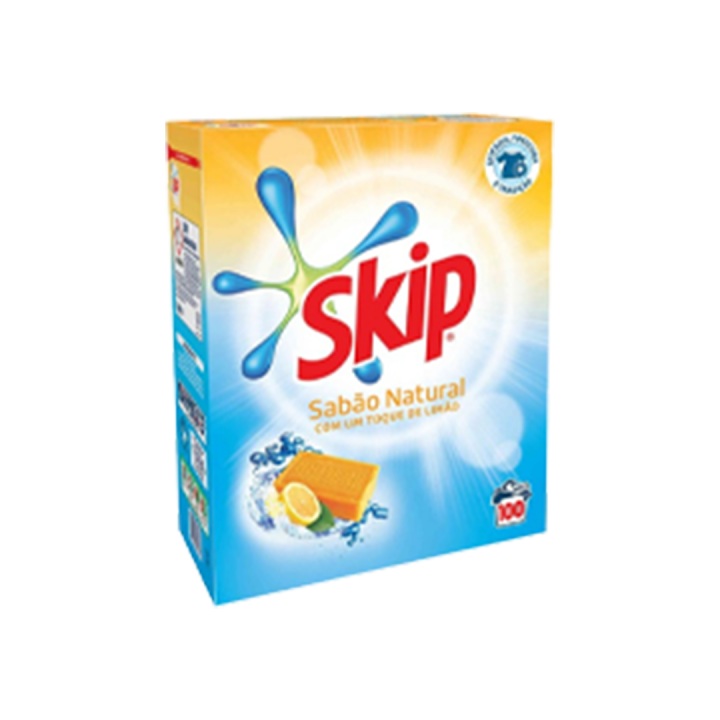 Skip Detergente em Pó Natural - 100 doses