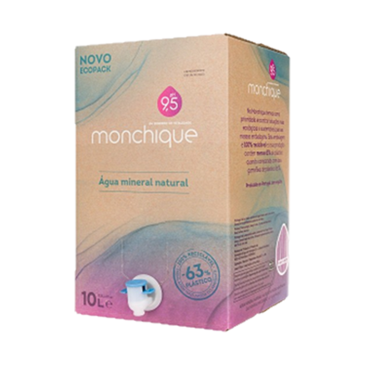 Água Mineral Alcalina pH 9,5 Monchique - 10 L