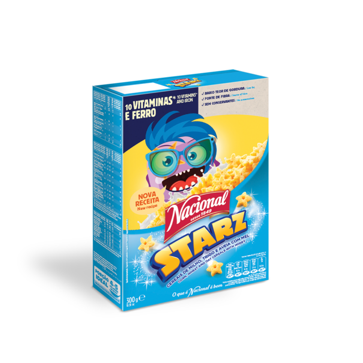 Cereais Nacional Starz - 300 gr