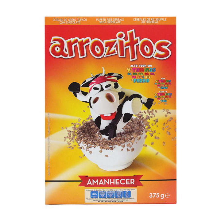 Cereais Amanhecer Arrozitos - 375 G