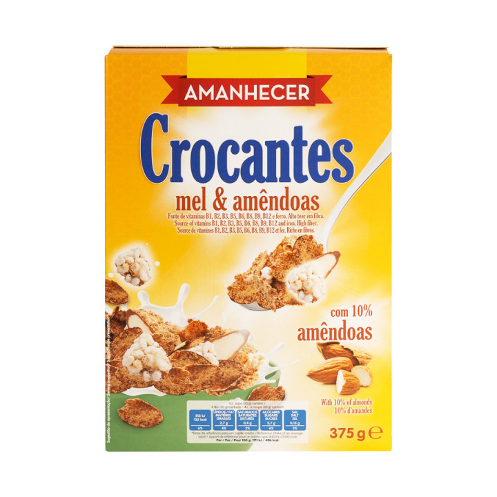 Cereais Amanhecer Mel e Amêndoas - 375 g