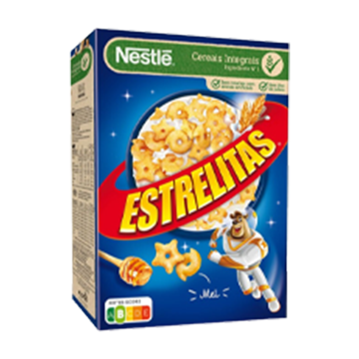 Cereais Nestlé Estrelitas Mel - 375 gr