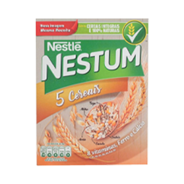 Nestlé Nestum 5 Cereais com Cereais Integrais - 250 gr