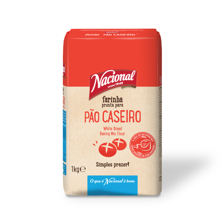 Farinha Nacional Pronta para Pão Caseiro - 1 kg