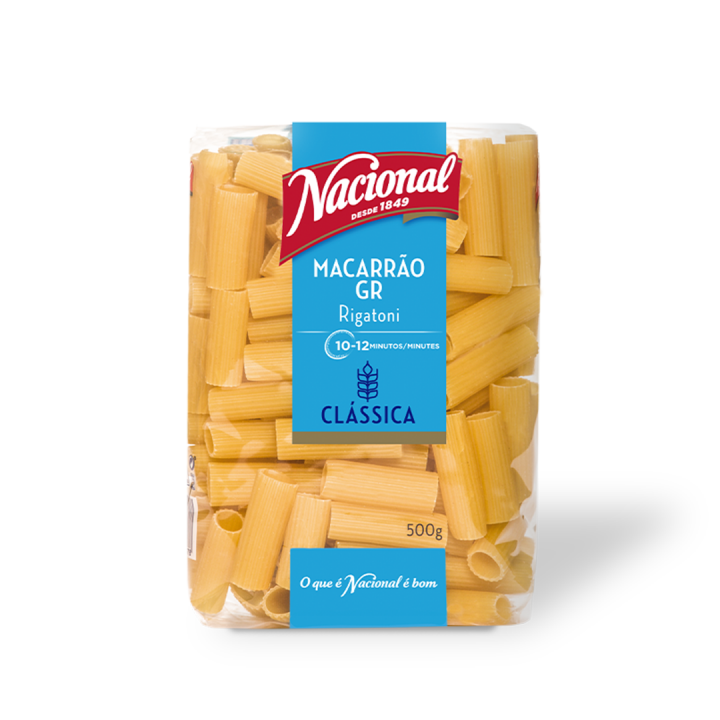 Massa Macarrão GR Nacional - 500 gr