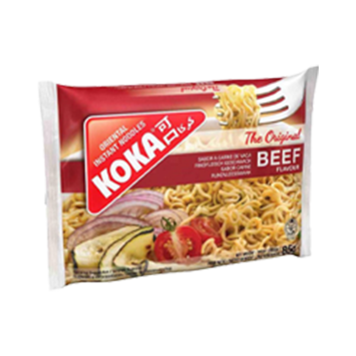 Massa Instantânea Koka Beef - 85 gr