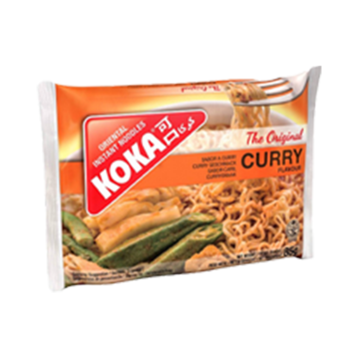 Massa Instantânea Koka Curry - 85 gr