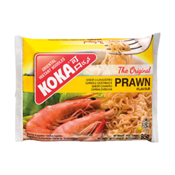 Massa Instantânea Koka Prawn - 85 gr