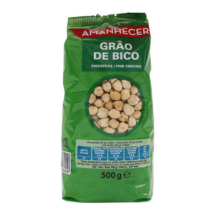 Grão de Bico Seco Amanhecer - 500 Gr