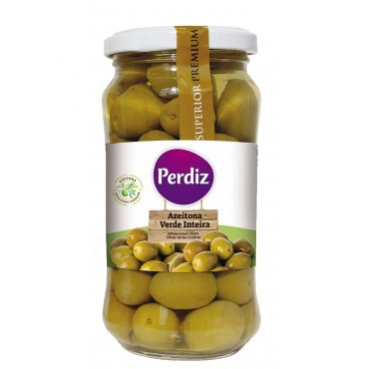 Azeitona Verde Oxidada Perdiz Frasco - 210 Gr