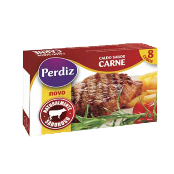 Caldo de Carnes Perdiz - 80 gr (8x10 gr)