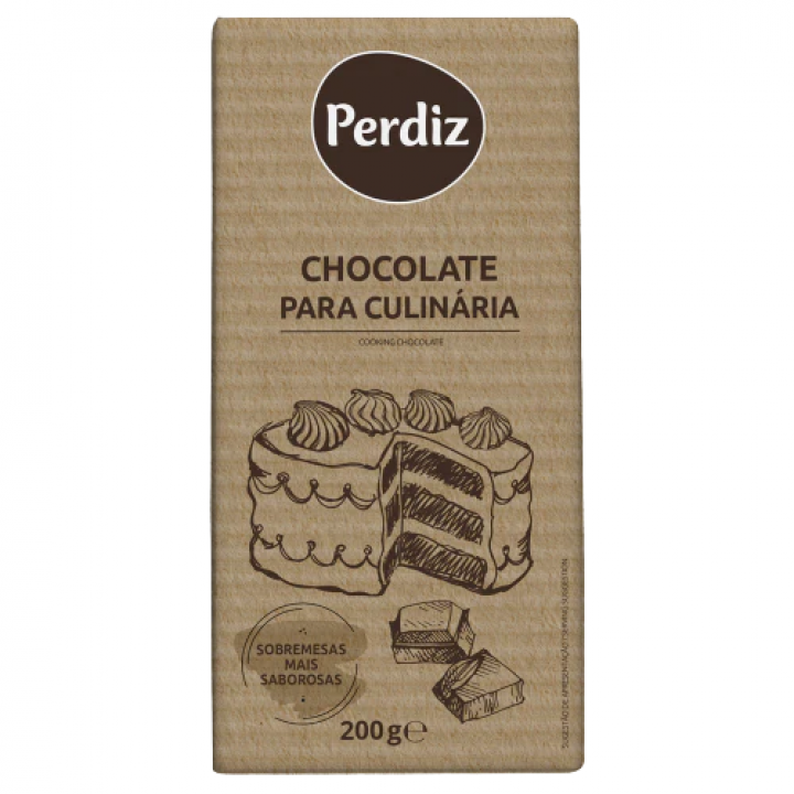 Chocolate para Culinária Perdiz - 200 gr