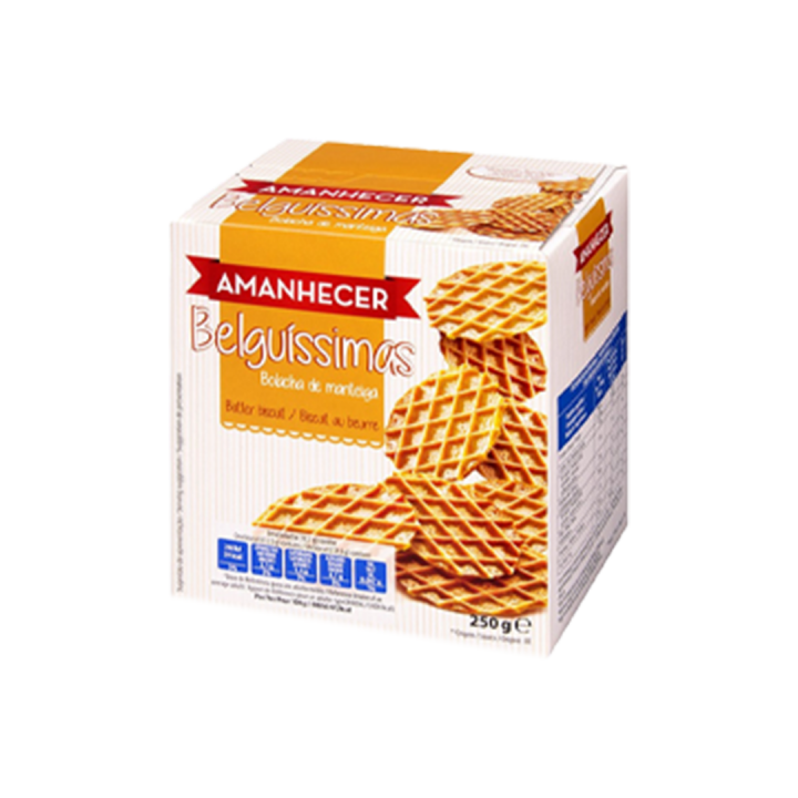 Bolacha Amanhecer de Manteiga Belguissimas - 250 gr