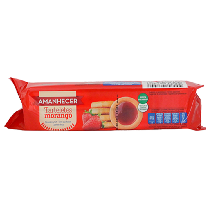 Tartaletes Amanhecer Morango - 96 gr