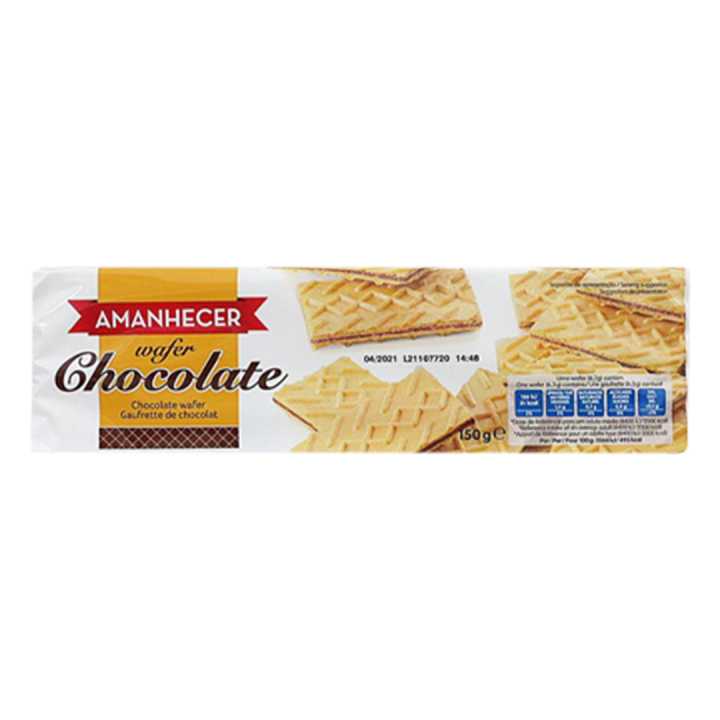 Wafer Amanhecer Chocolate - 150 gr