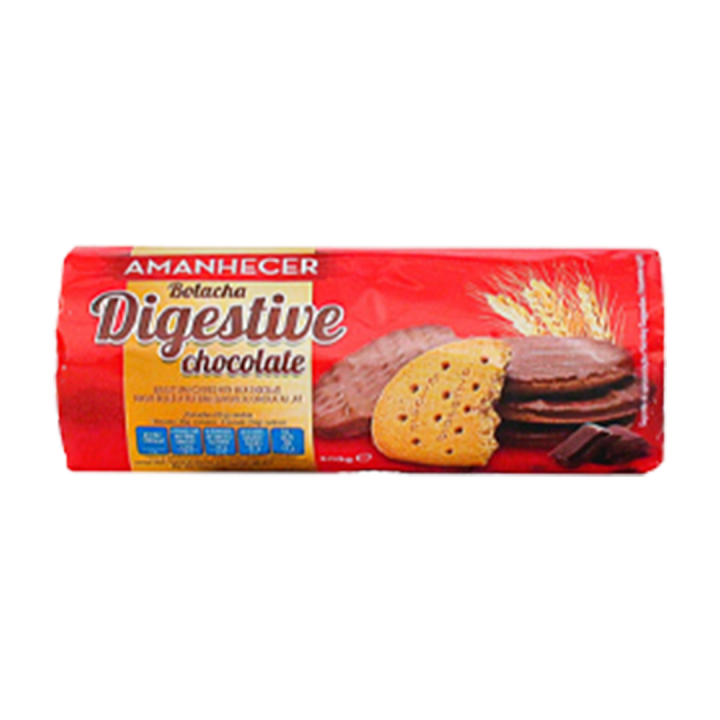 Bolacha Digestive Chocolate Amanhecer - 400 gr