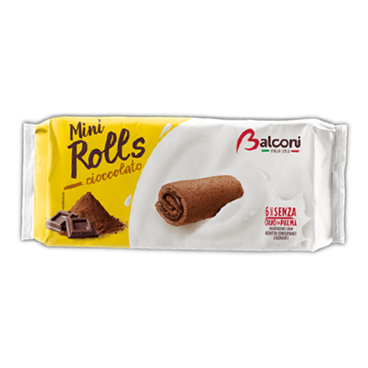 Mini Rolls Cioccolato Balconi - 180 gr