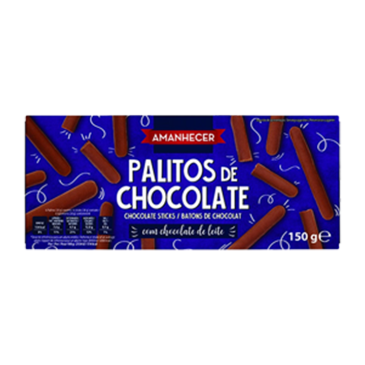 Palitos de Chocolate Amanhecer - 150 gr