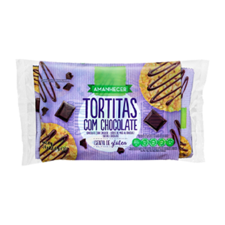 Tortitas de Milho com Chocolate Amanhecer - 4x22,6 gr