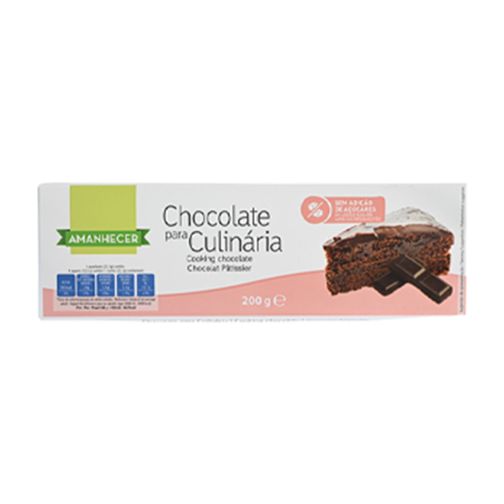 Chocolate para Culinária Amanhecer - 200 gr