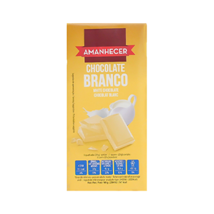 Chocolate Branco Amanhecer - 100 gr