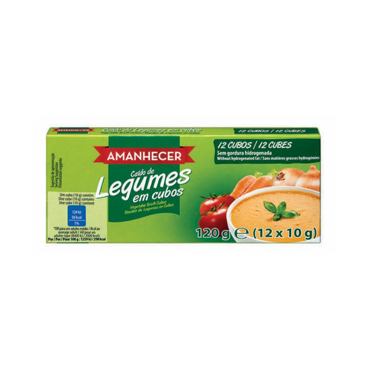 Caldo de Legumes Amanhecer - 120 gr (12x10 gr)