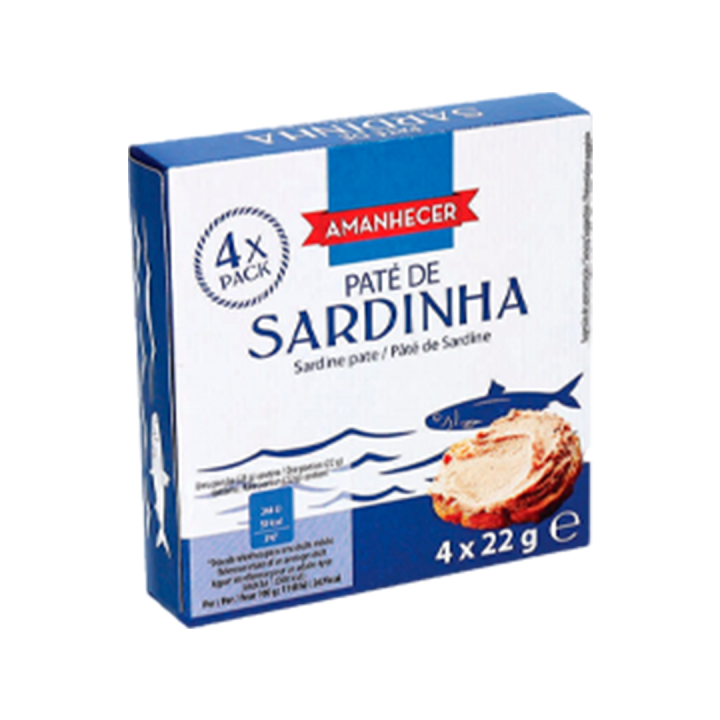 Pack Patê de Sardinha Amanhecer - 4x22 gr