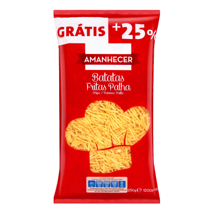 Batata Frita Amanhecer Palha - 250 gr