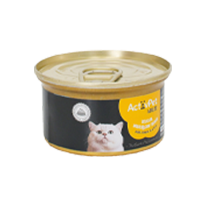 Ração Húmida Gourmet para Gato Adulto ActivPet Frango - 100 gr