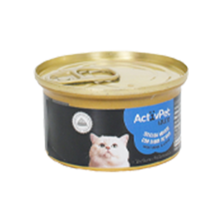 Ração Húmida Gourmet para Gato Adulto ActivPet Peixe - 100 gr