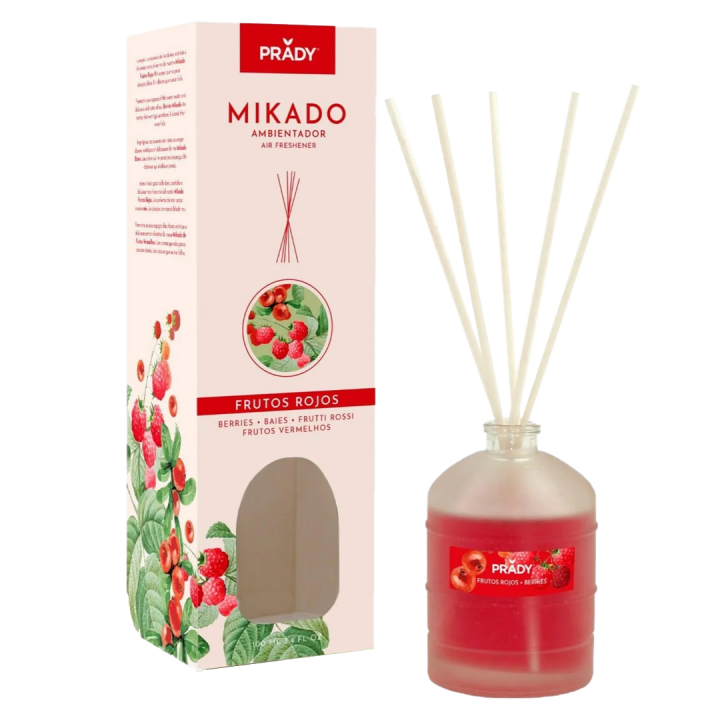 Prady Mikado Frutos Vermelhos 100ml