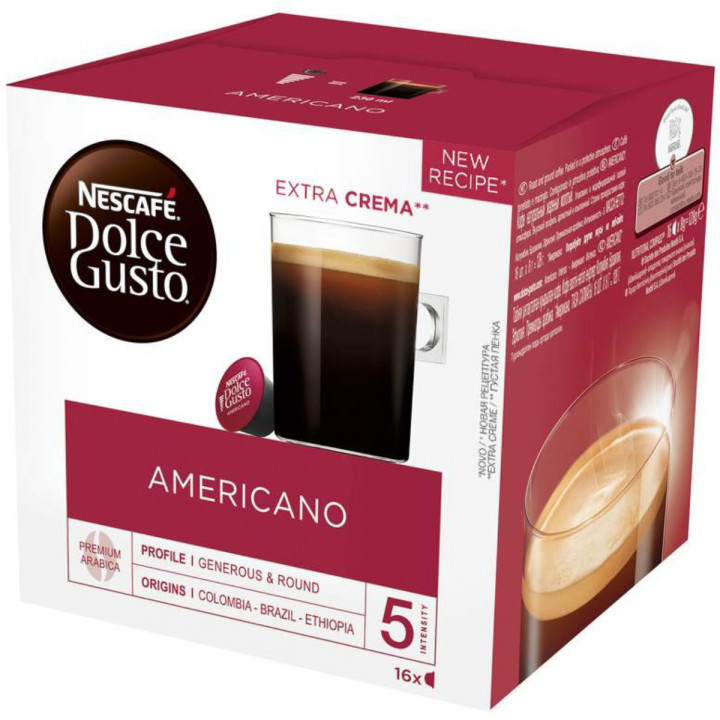 Café Americano NESCAFÉ DOLCE GUSTO - 16 Cápsulas