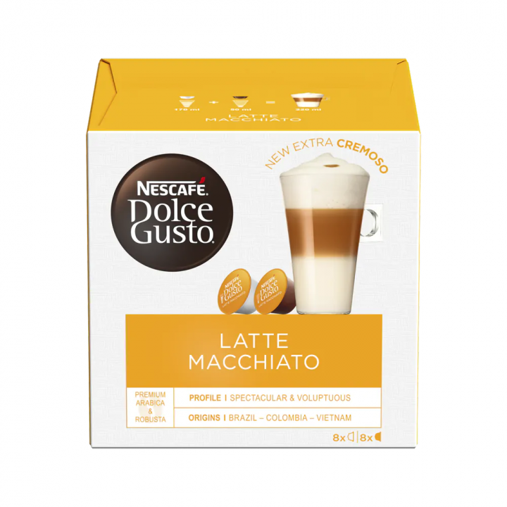 Café Latte Macchiato NESCAFÉ DOLCE GUSTO - 16 Cápsulas