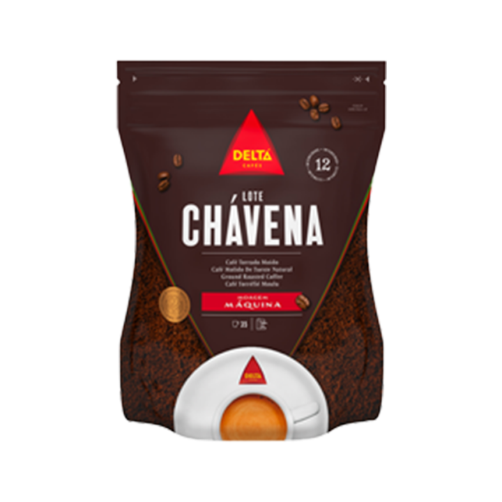 Café Delta Moído Torrado para Máquina Lote Chávena - 250 gr  