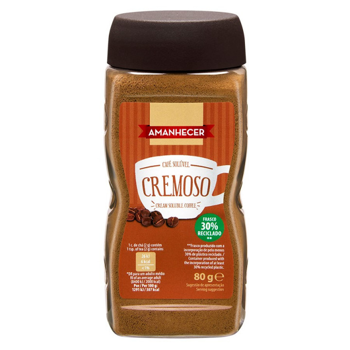 Café Solúvel Amanhecer Cremoso - 80 G