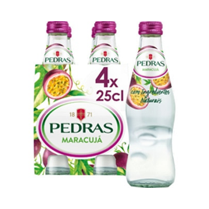 Água com Gás Pedras Maracujá - 4x250 ml