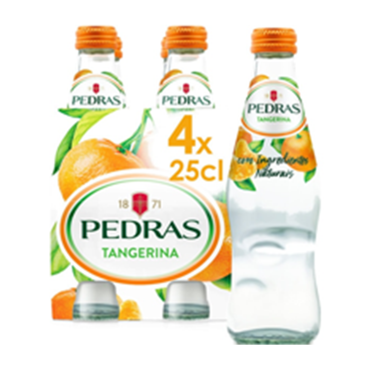 Água com Gás Pedras Tangerina - 4x250 ml