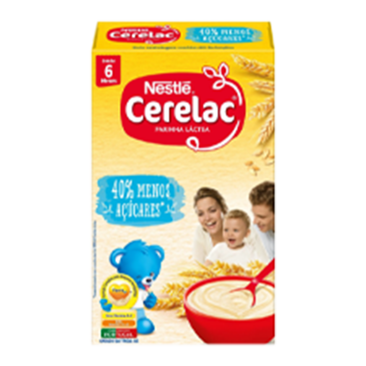 Nestlé Cerelac Farinha Láctea -40% açucares - 900 gr