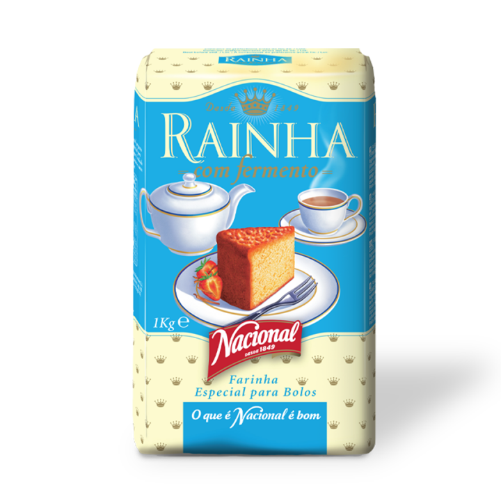 Farinha Nacional Rainha T55 com Fermento - 1 kg