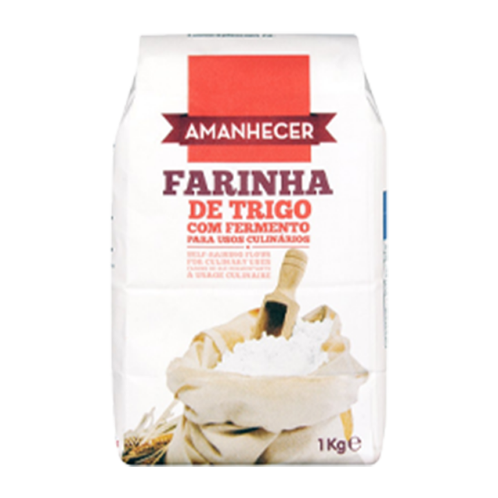 Farinha de Trigo Amanhecer com Fermento - 1 kg