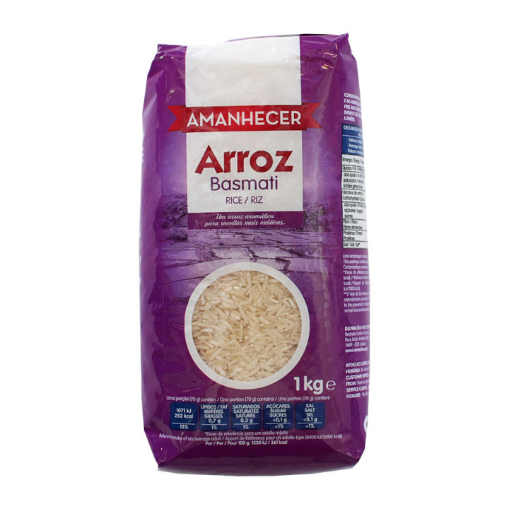 Arroz Basmati Amanhecer - 1 Kg