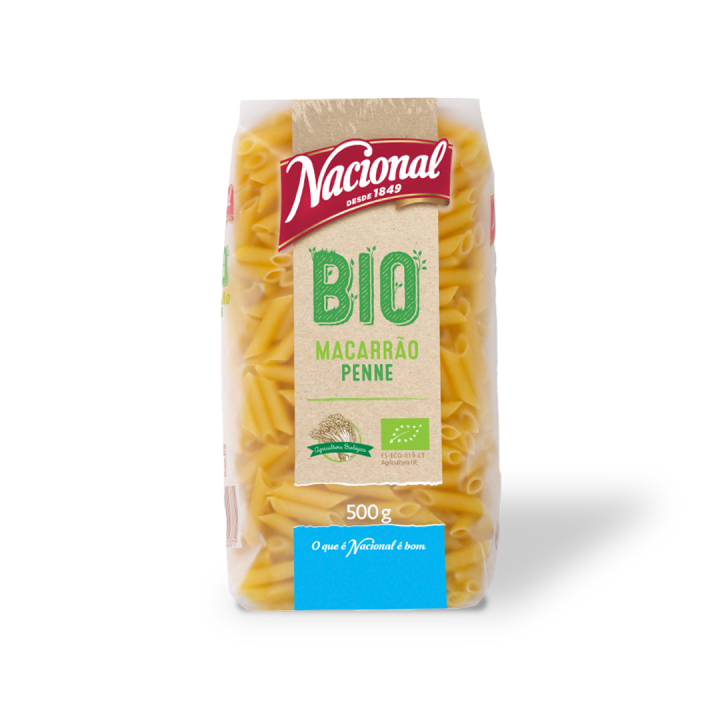 Massa Bio Penne Nacional - 500 gr