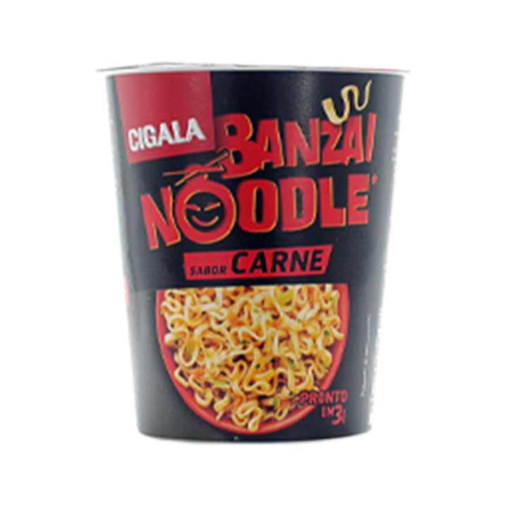 Banzai Noodles Cigala Carne - 67 gr