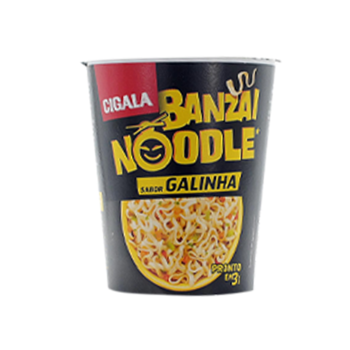 Banzai Noodles Cigala Galinha - 67 gr